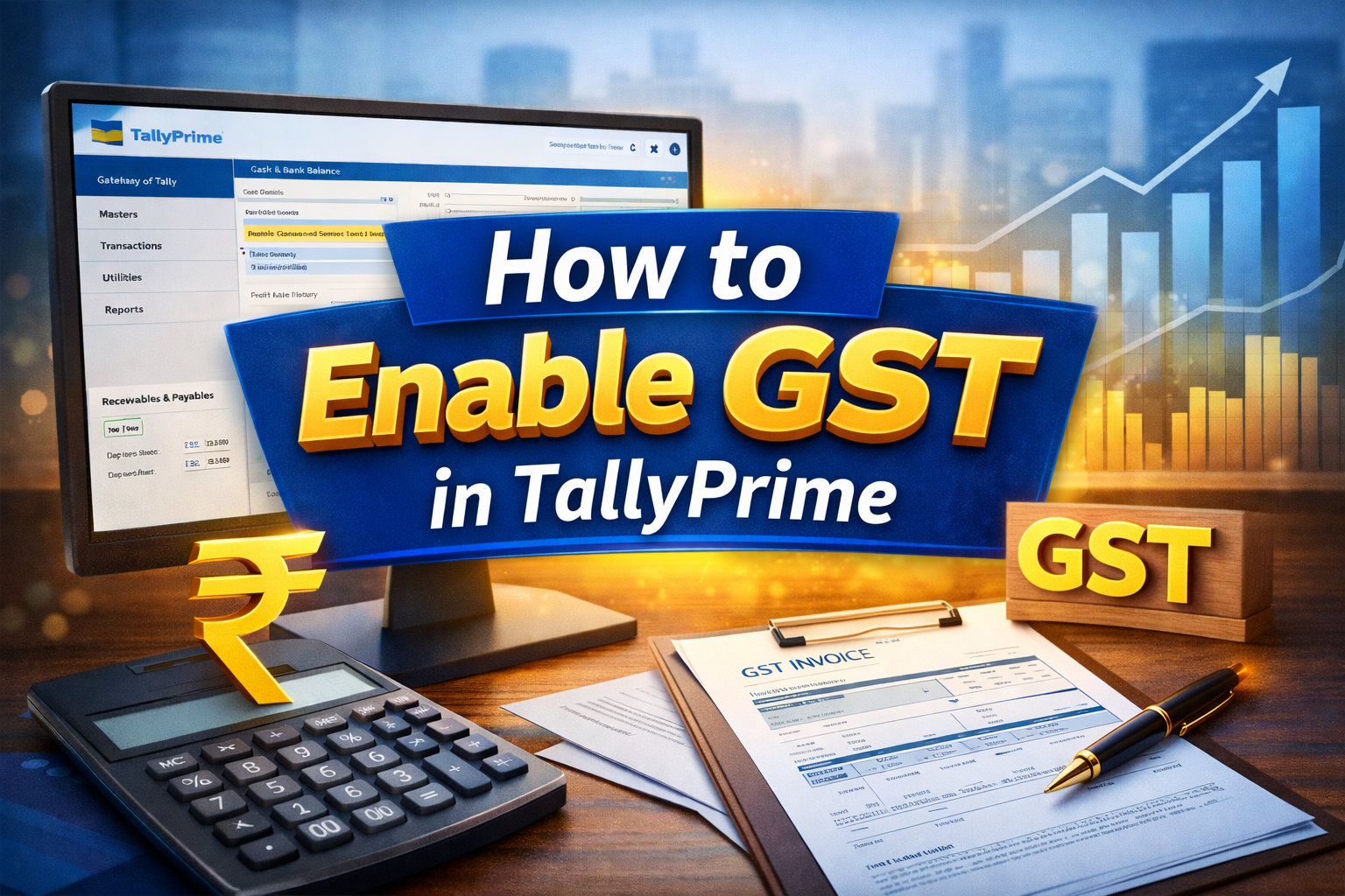 How to Enable GST in Tally Prime – Step by Step Guide