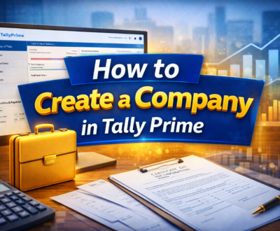 How to create a company in Tally Prime step by step