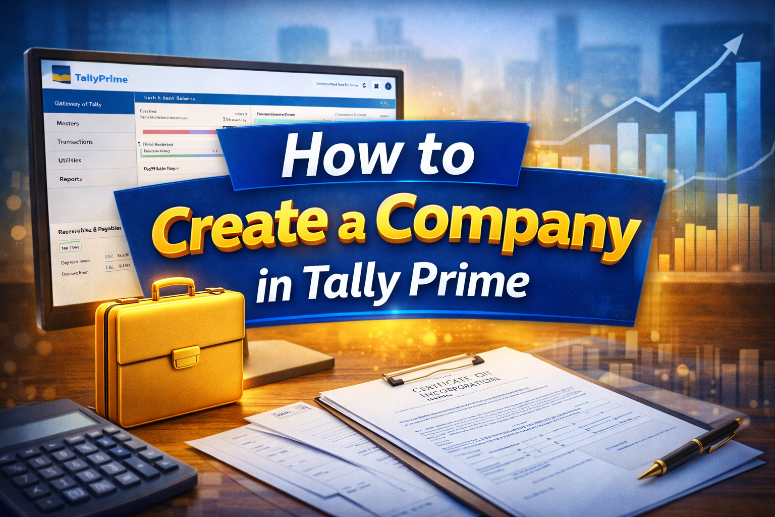 How to create a company in Tally Prime step by step