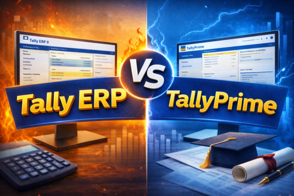 Tally ERP 9 vs Tally Prime comparison with features and differences